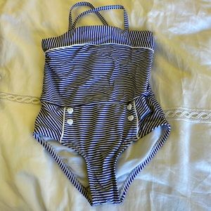 Super cute sailor swimsuit